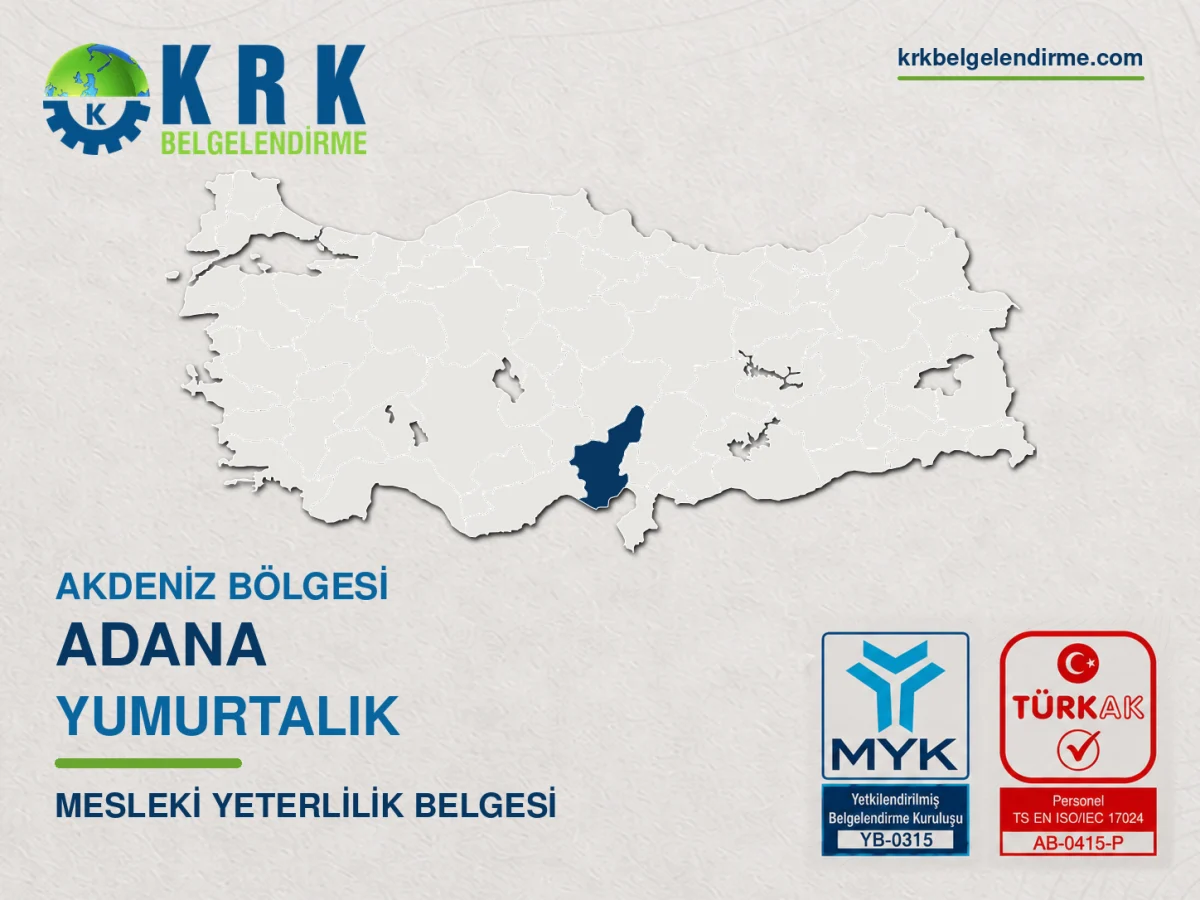 Yumurtalık mesleki yeterlilik belgesi