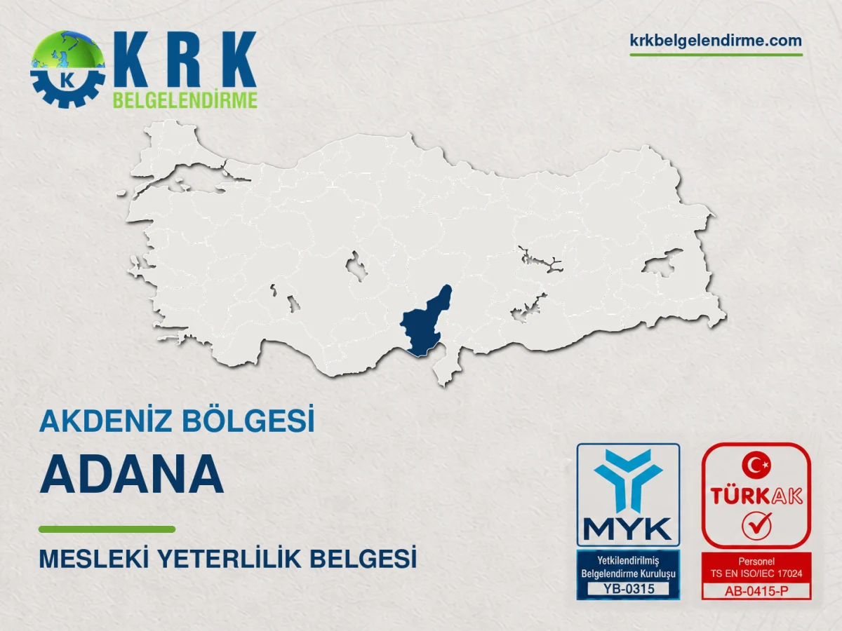 Adana mesleki yeterlilik belgesi