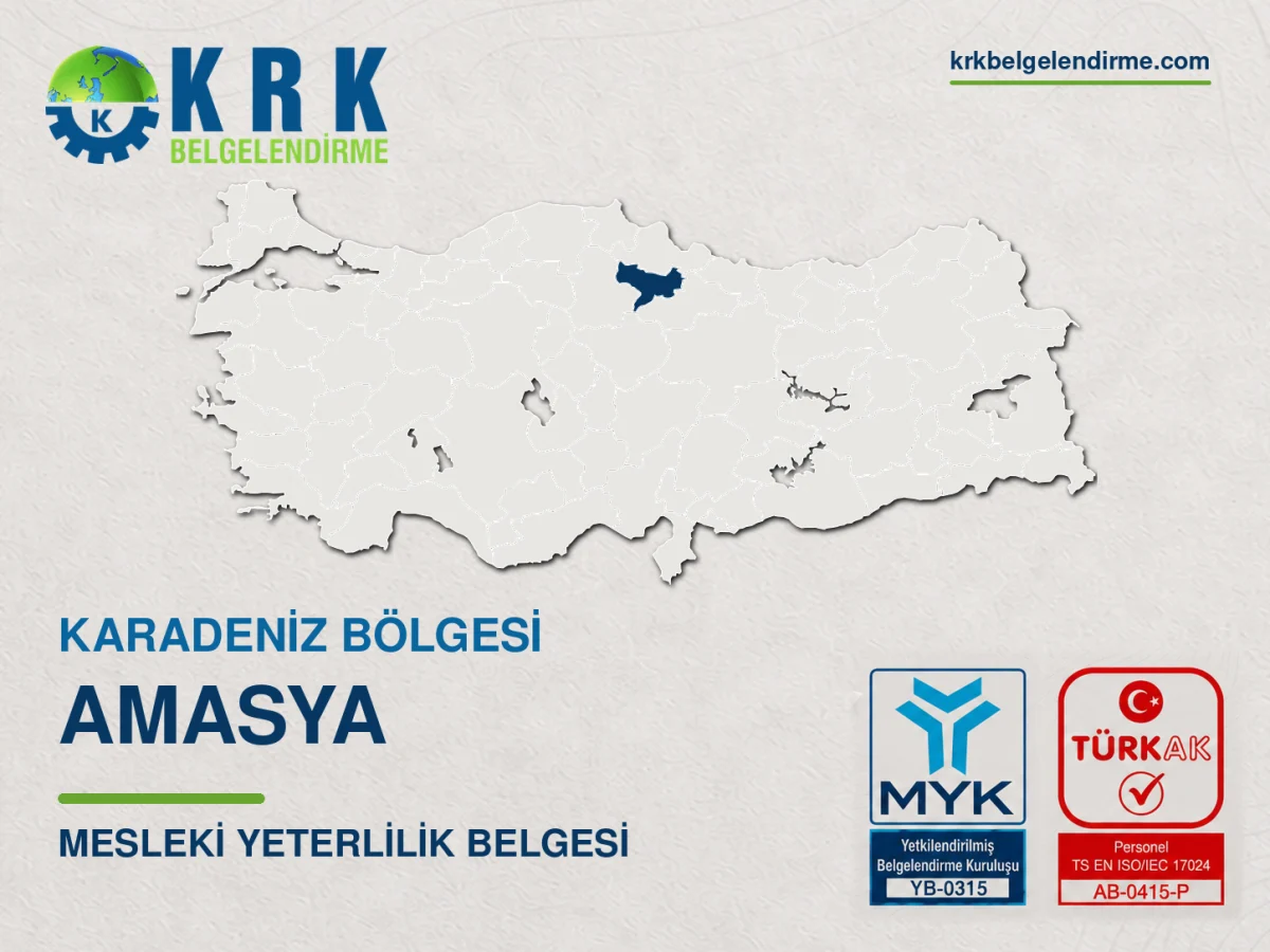 Amasya mesleki yeterlilik belgesi