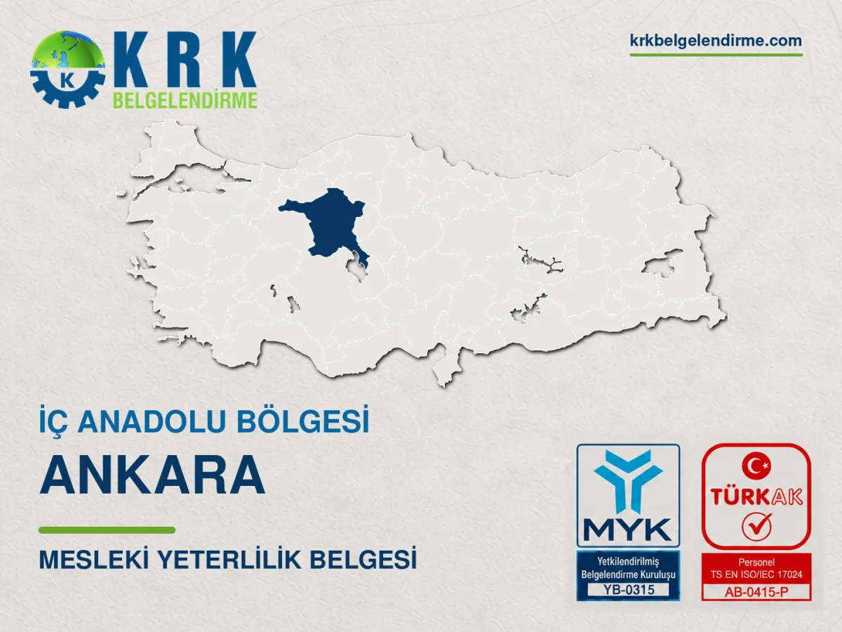 Ankara mesleki yeterlilik belgesi