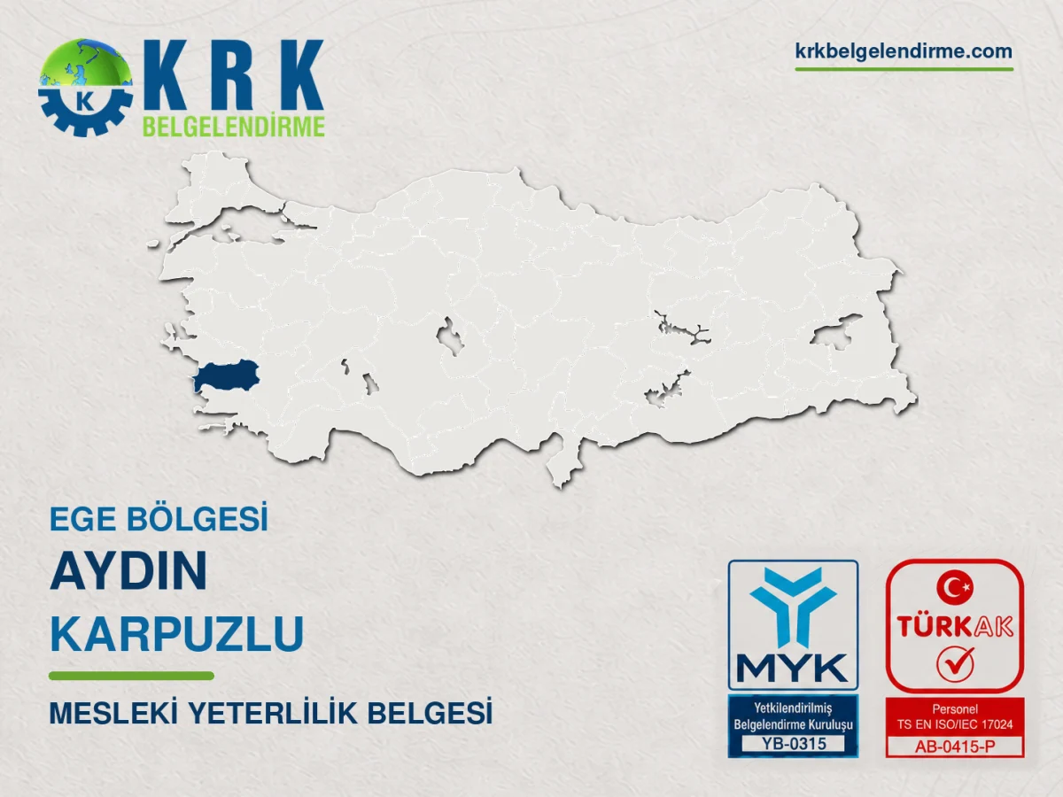 Karpuzlu mesleki yeterlilik belgesi