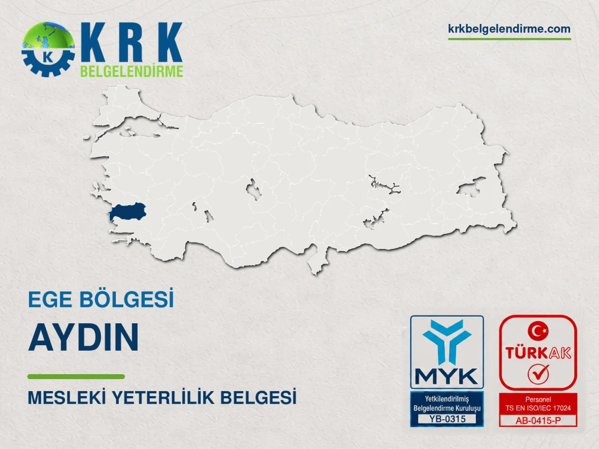 Aydın Mesleki Yeterlilik Belgesi