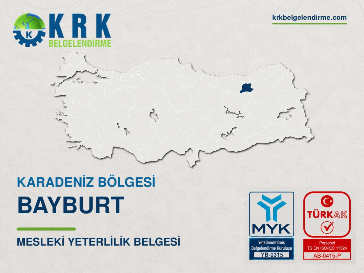Bayburt Mesleki Yeterlilik Belgesi
