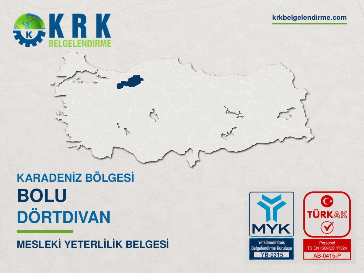 Bolu Dörtdivan Mesleki Yeterlilik Belgesi