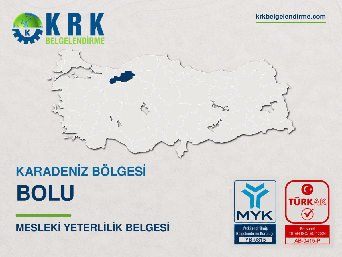 Bolu mesleki yeterlilik belgesi