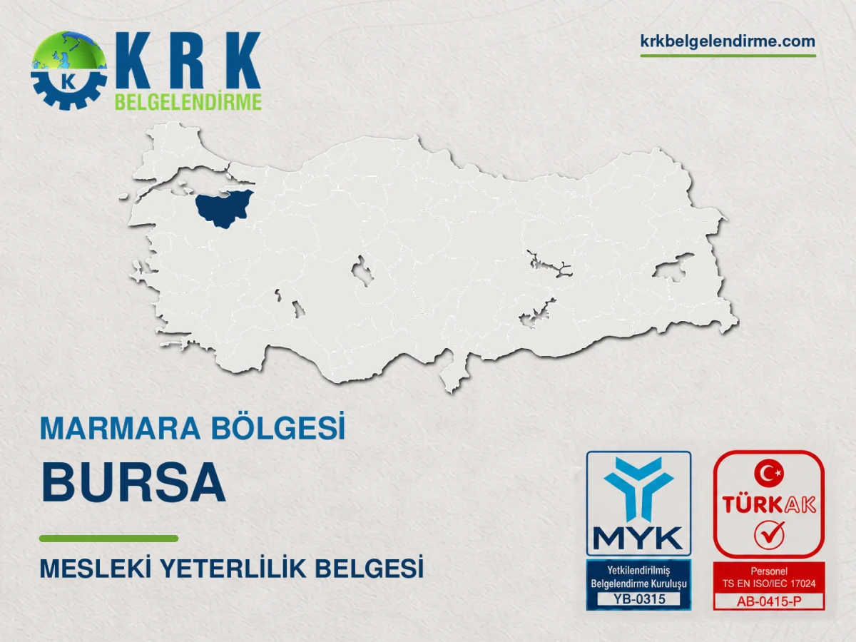 Bursa Mesleki Yeterlilik Belgesi