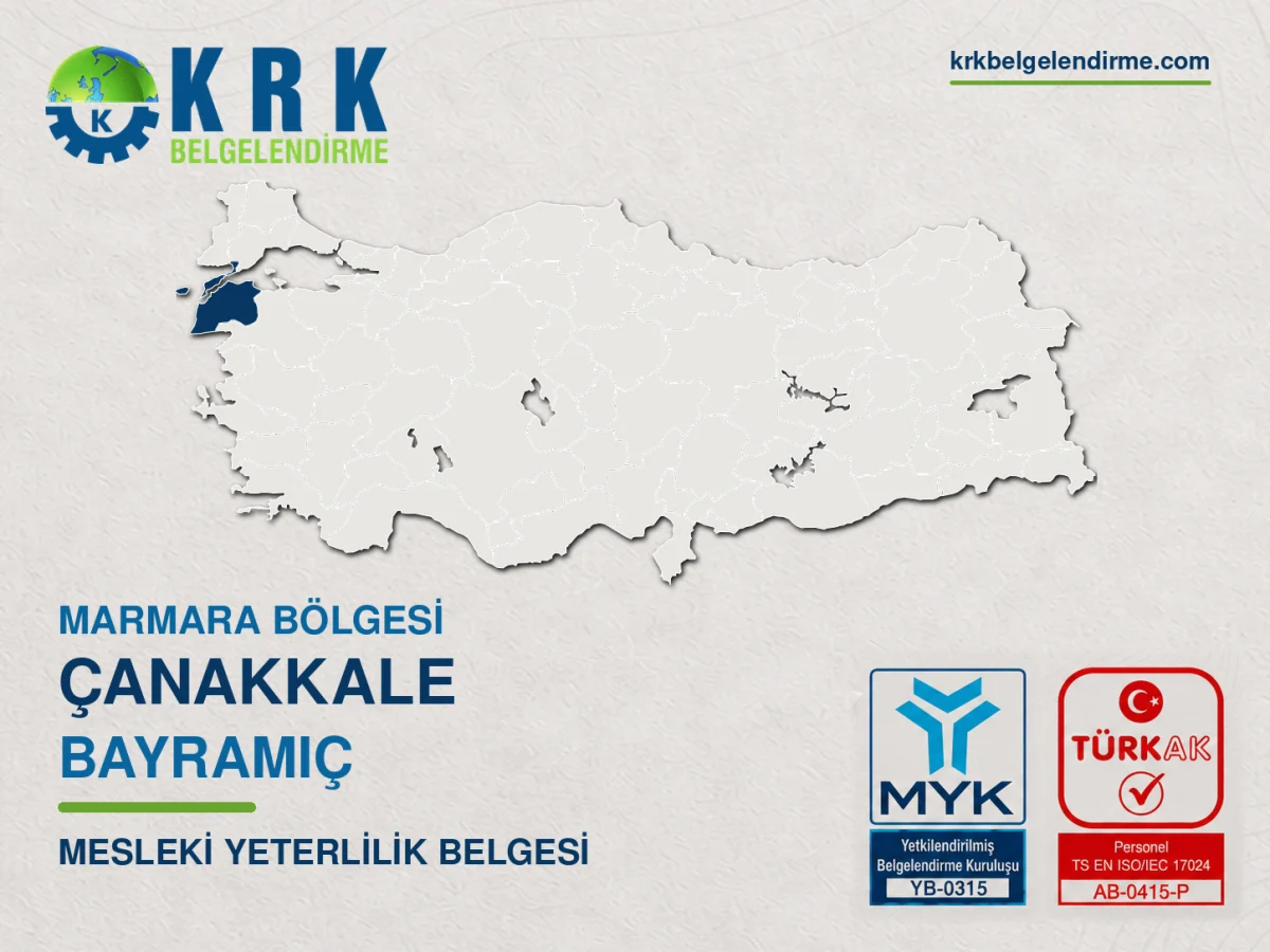 Bayramiç mesleki yeterlilik belgesi