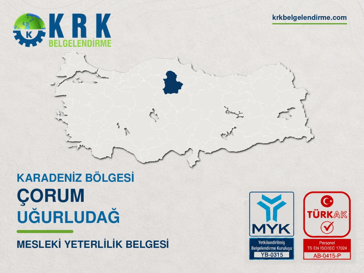 Uğurludağ mesleki yeterlilik belgesi