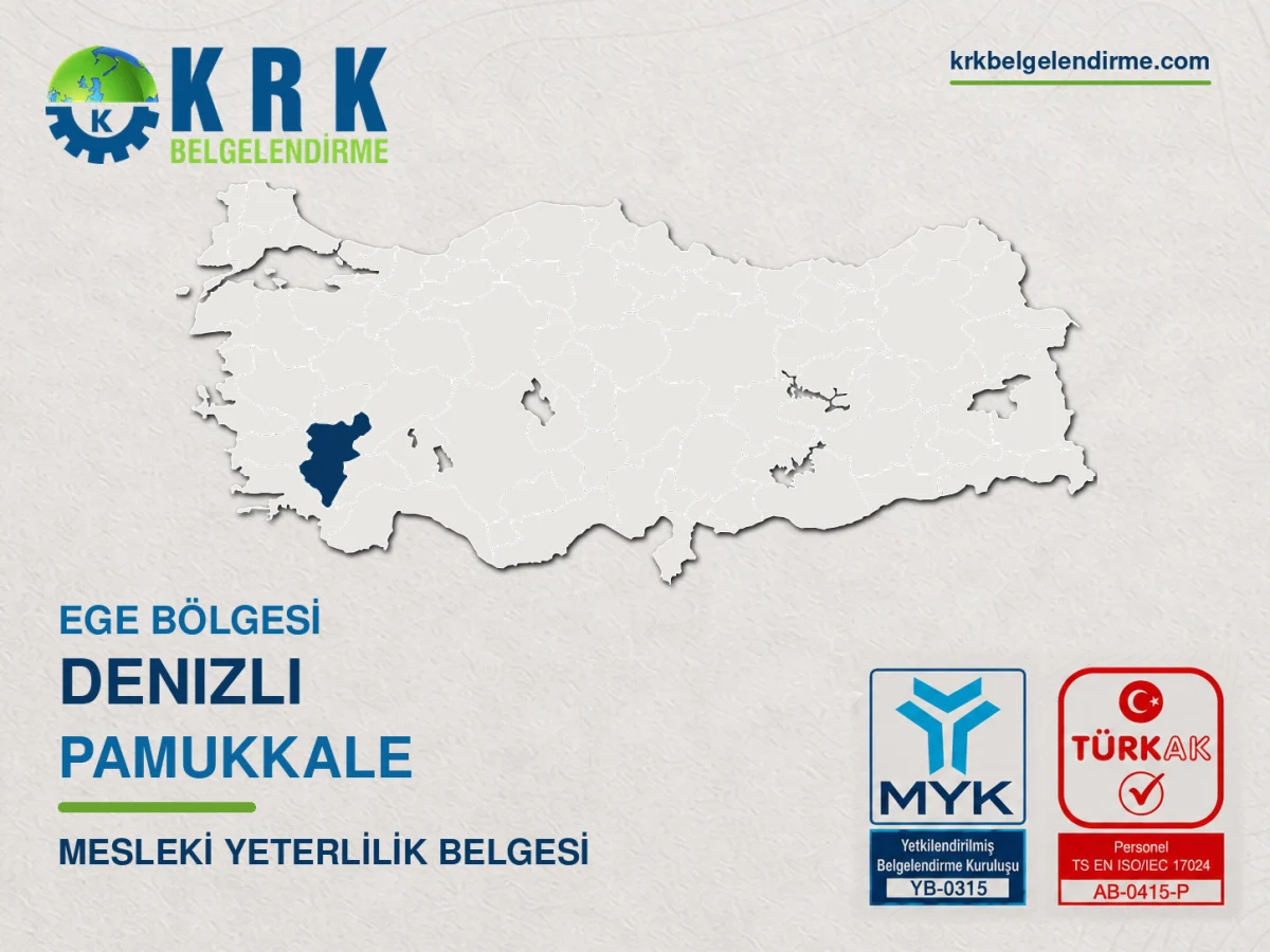 Pamukkale mesleki yeterlilik belgesi