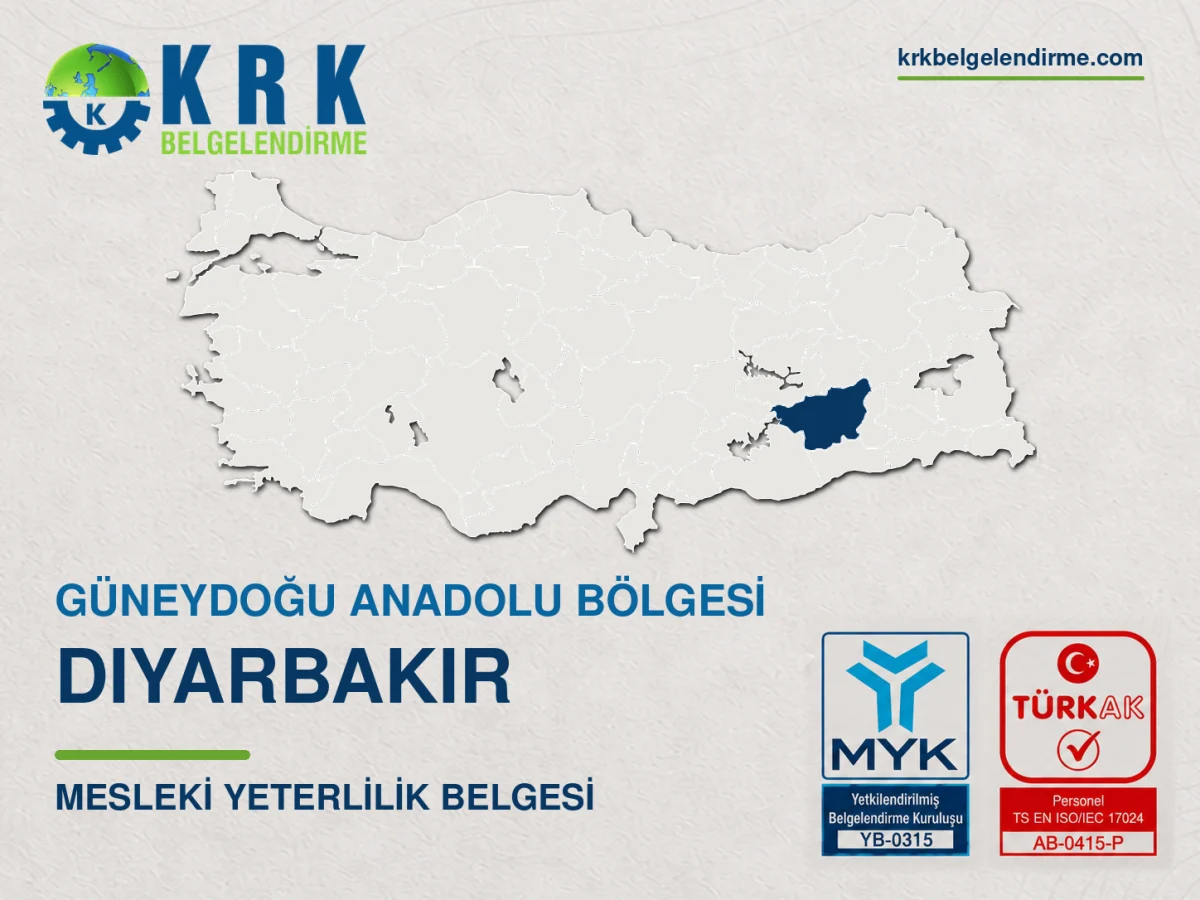 Diyarbakır Mesleki Yeterlilik Belgesi