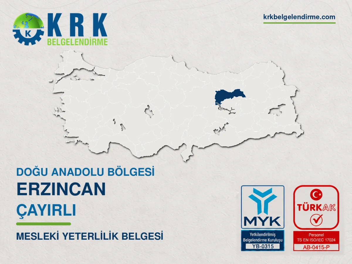 Çayırlı mesleki yeterlilik belgesi