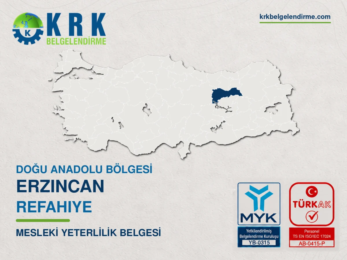 Refahiye mesleki yeterlilik belgesi