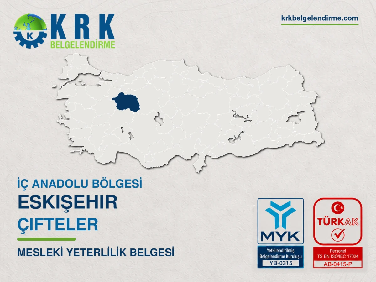 Çifteler mesleki yeterlilik belgesi
