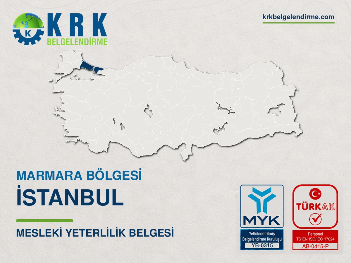 İstanbul Mesleki Yeterlilik Belgesi