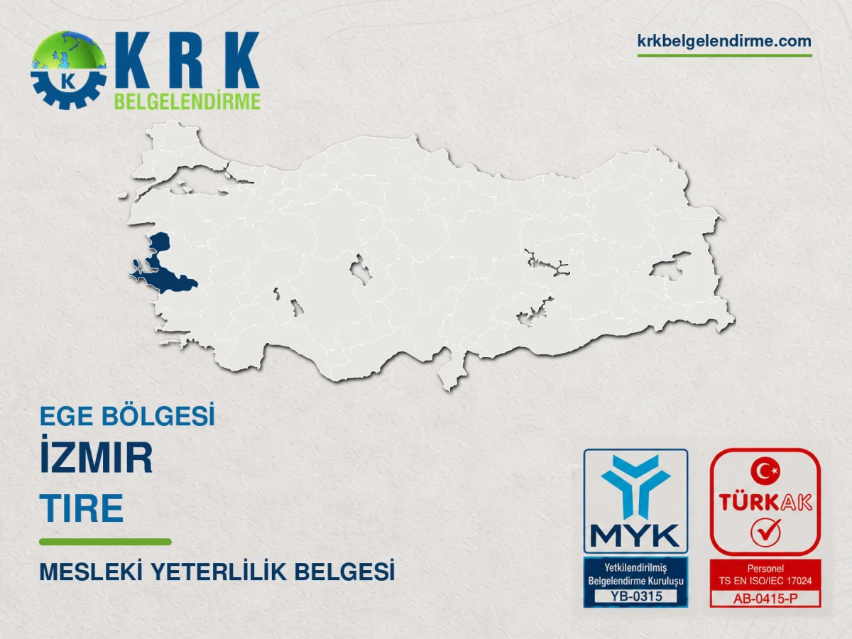 Tire mesleki yeterlilik belgesi