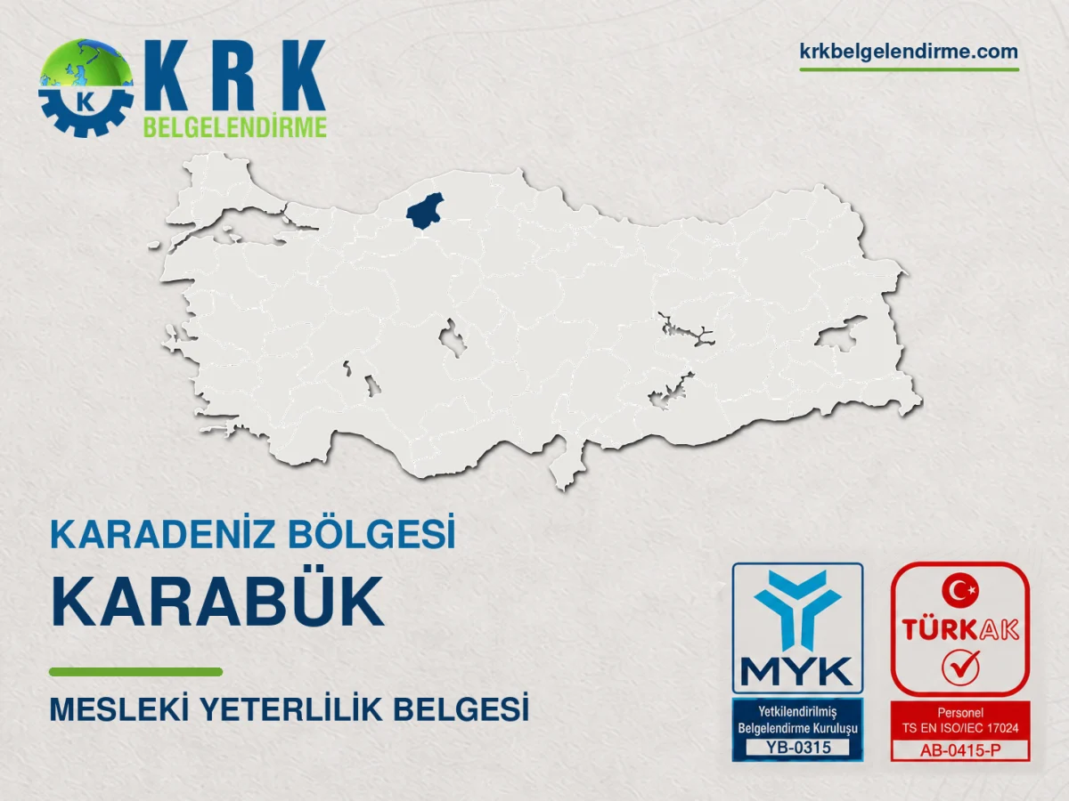 Karabük Mesleki Yeterlilik Belgesi
