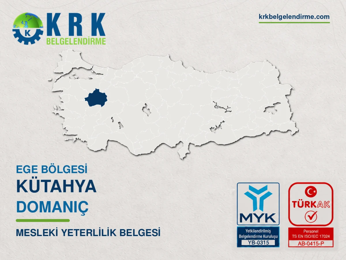 Domaniç mesleki yeterlilik belgesi