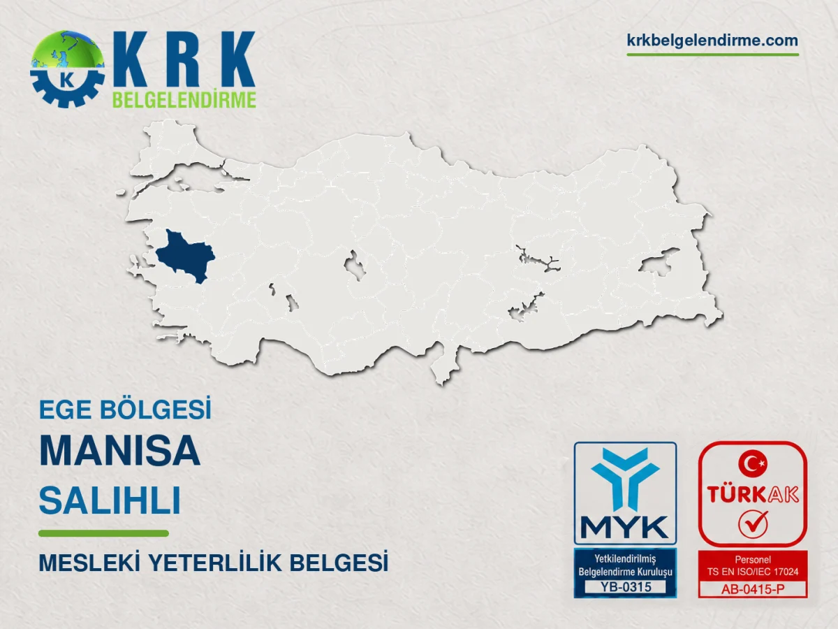 Manisa Salihli Mesleki Yeterlilik Belgesi