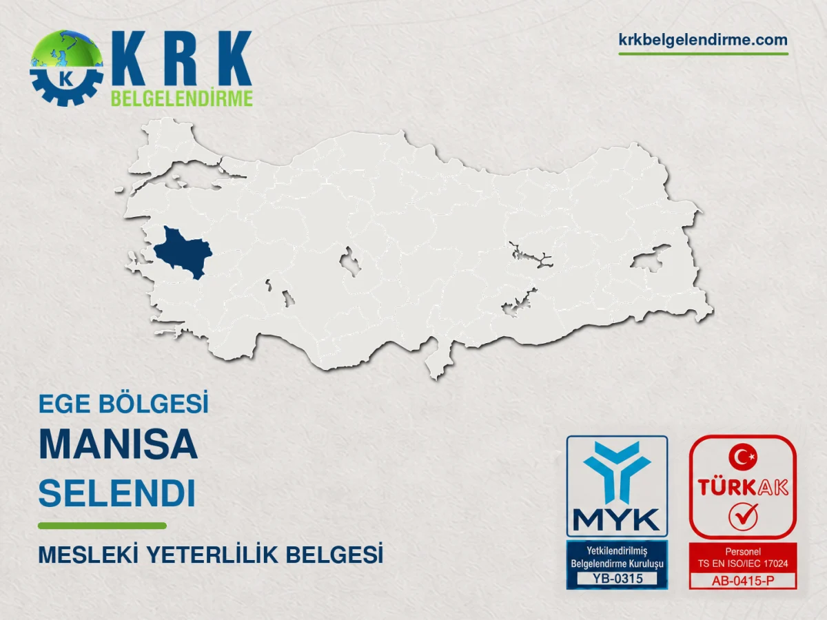 Manisa Selendi Mesleki Yeterlilik Belgesi