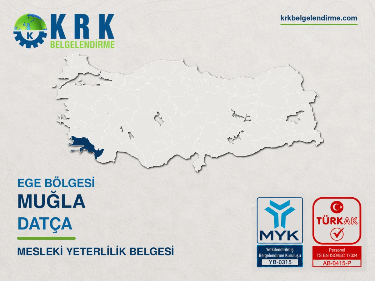 Datça mesleki yeterlilik belgesi