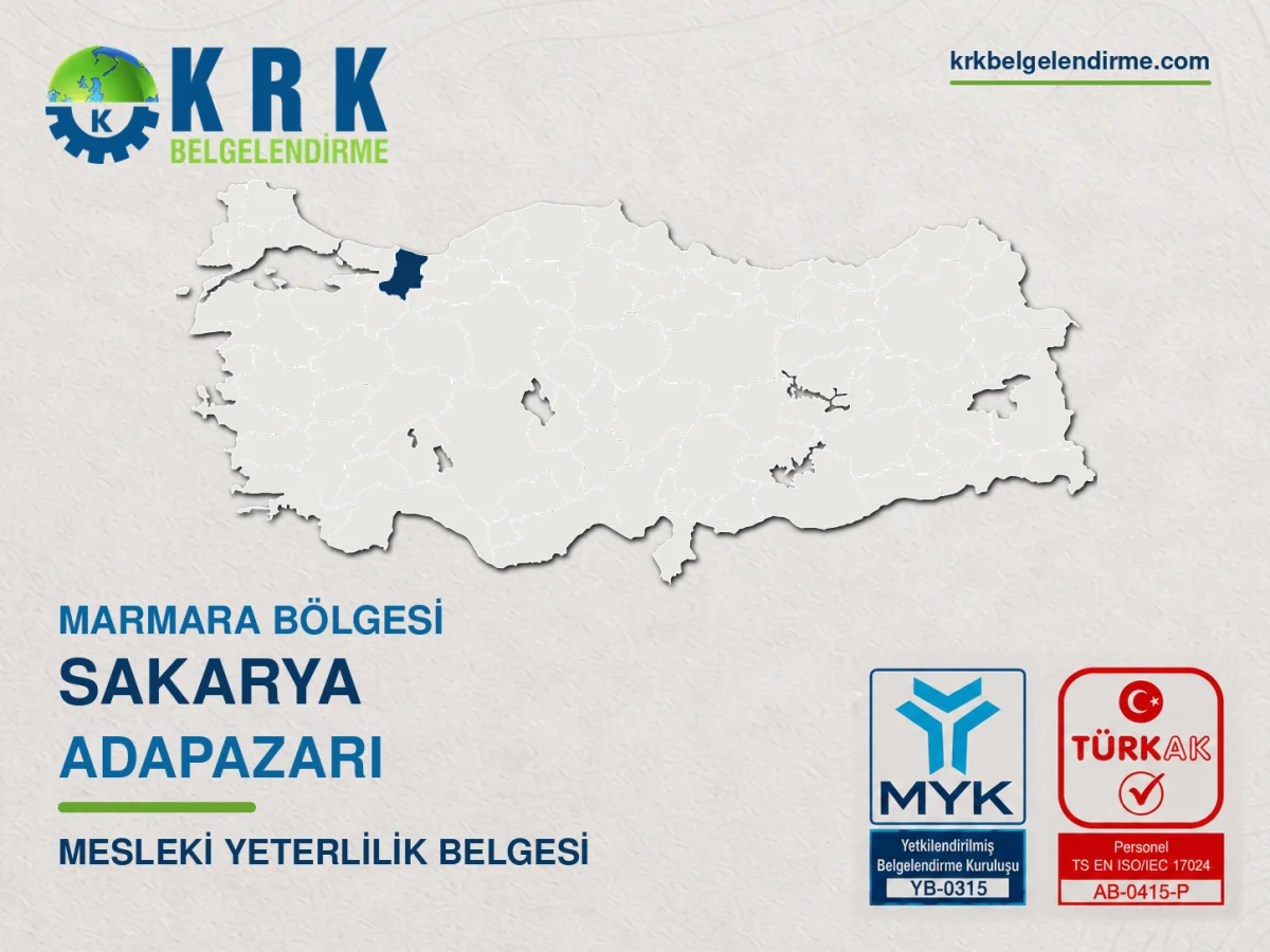 Adapazarı mesleki yeterlilik belgesi