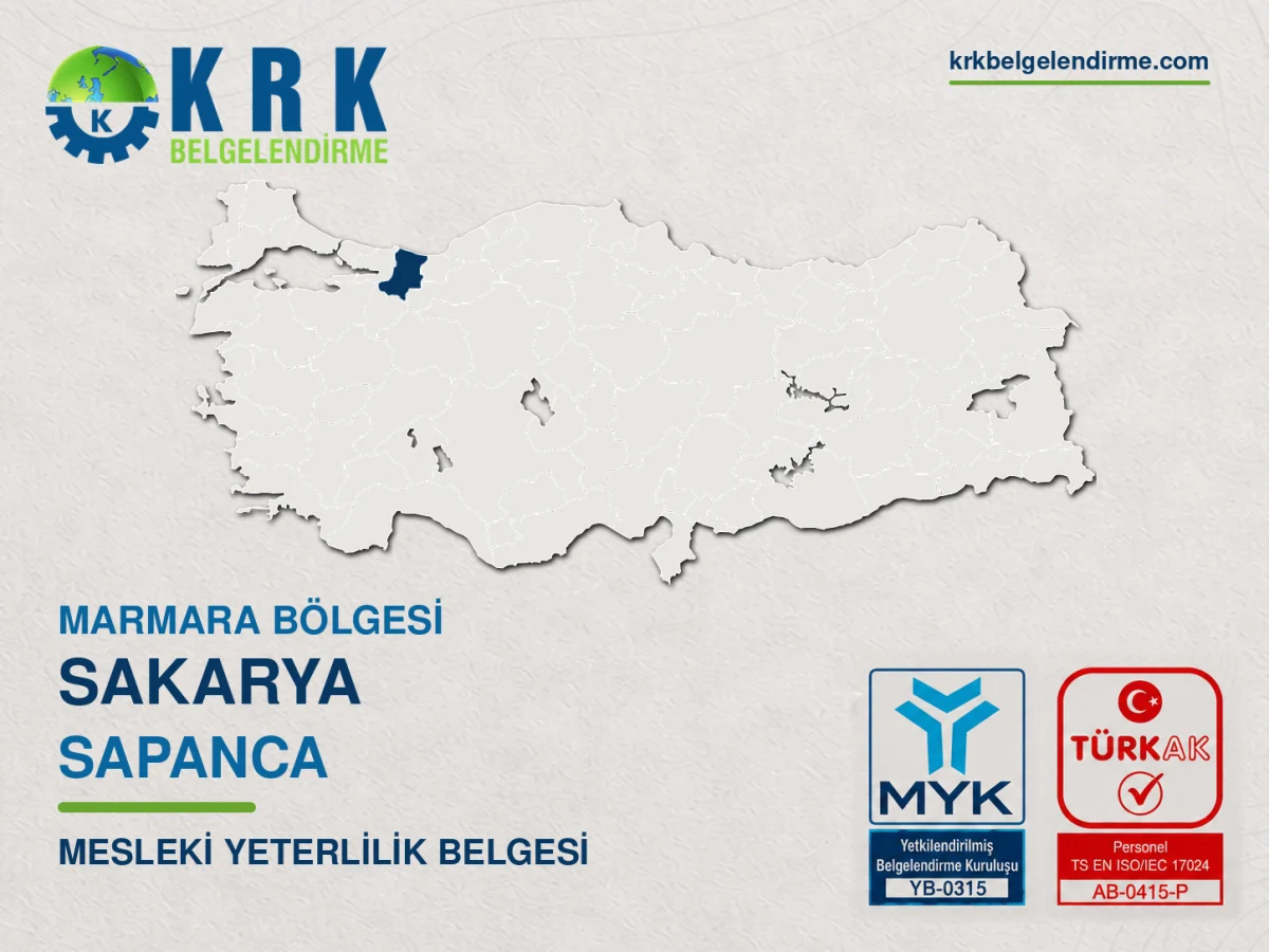 Sapanca mesleki yeterlilik belgesi