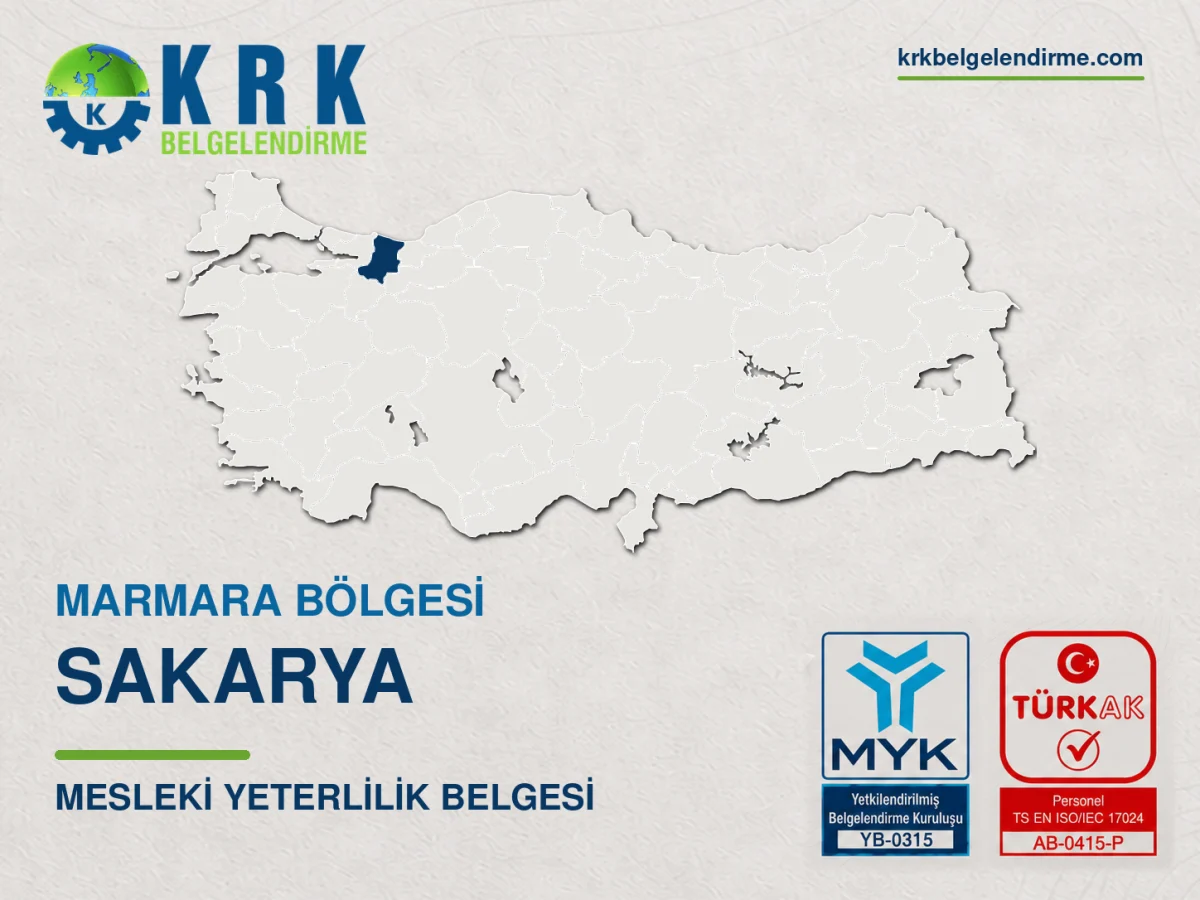 Sakarya Mesleki Yeterlilik Belgesi