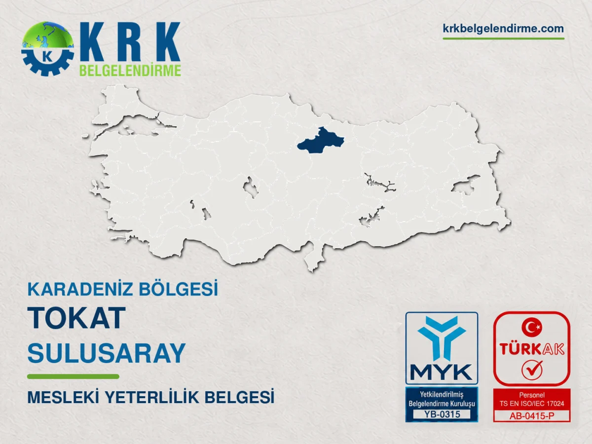Sulusaray mesleki yeterlilik belgesi