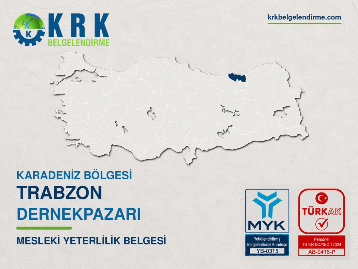 Dernekpazarı mesleki yeterlilik belgesi