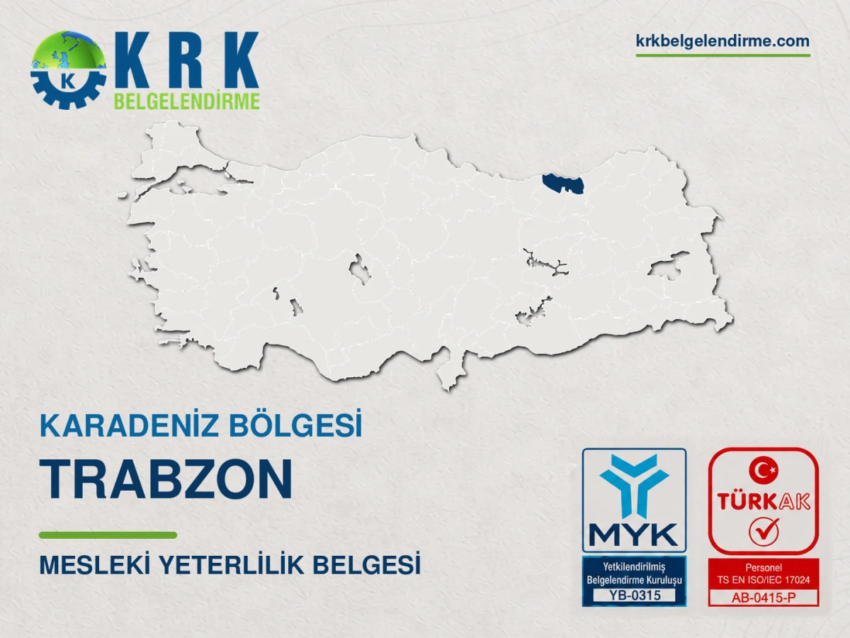 Trabzon mesleki yeterlilik belgesi