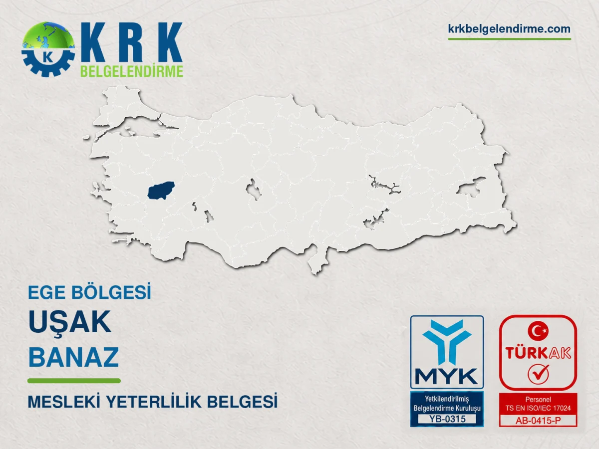 Banaz mesleki yeterlilik belgesi