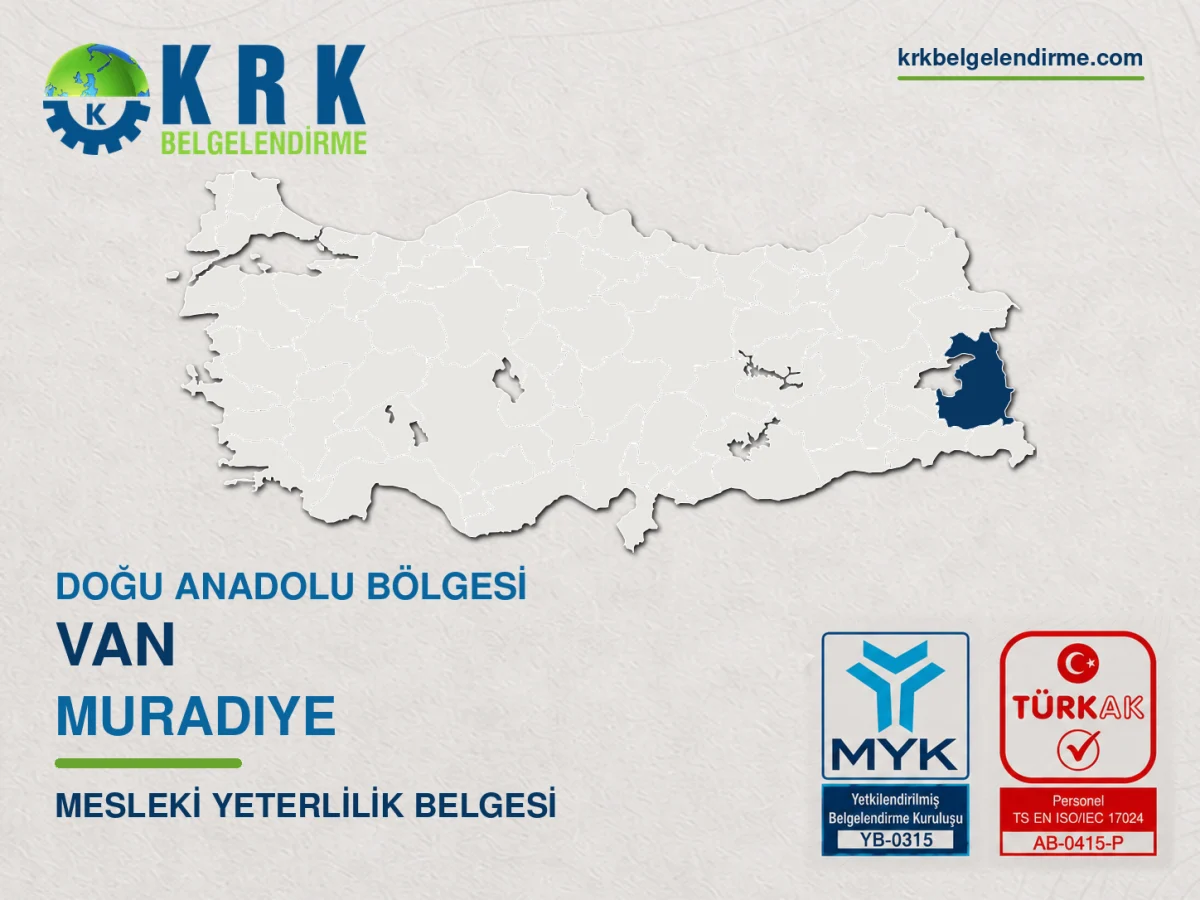 Van Muradiye Mesleki Yeterlilik Belgesi