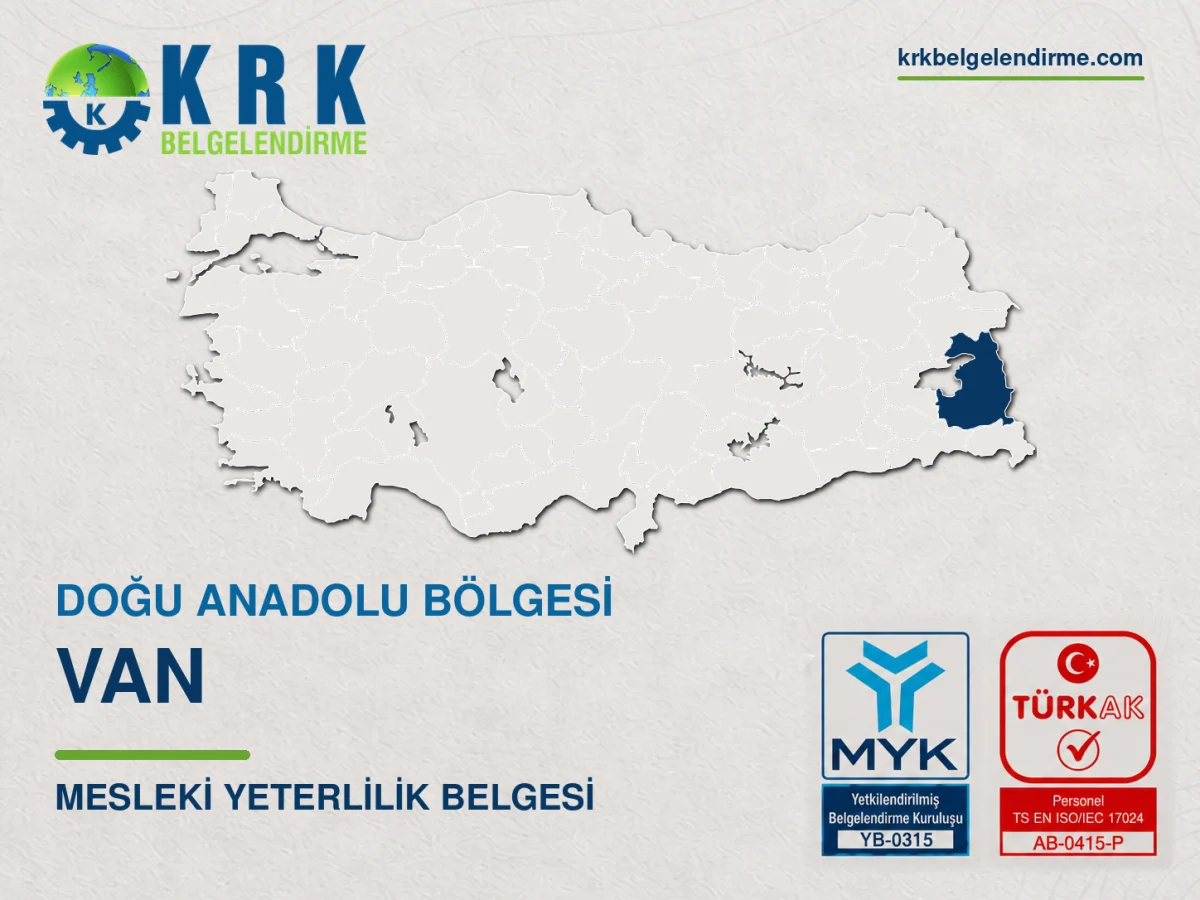 Van Mesleki Yeterlilik Belgesi