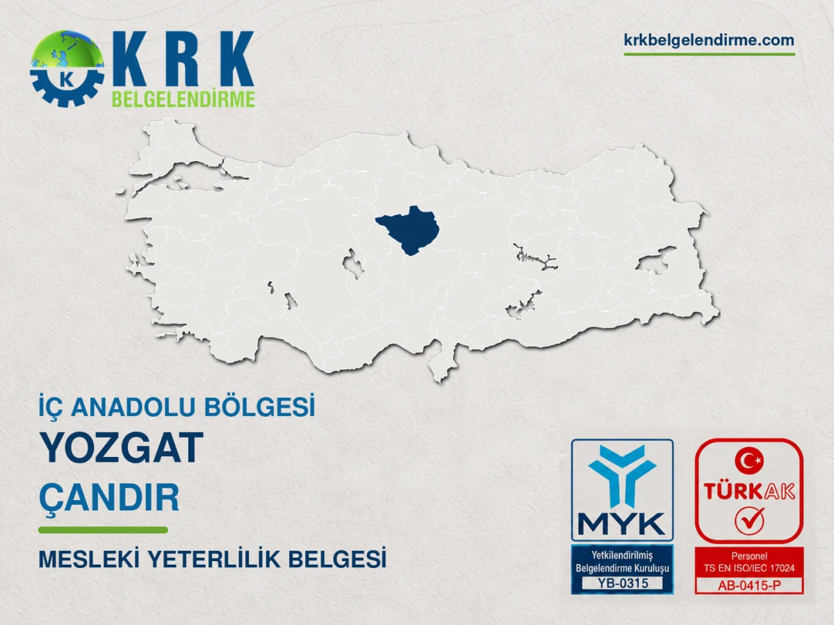 Çandır mesleki yeterlilik belgesi